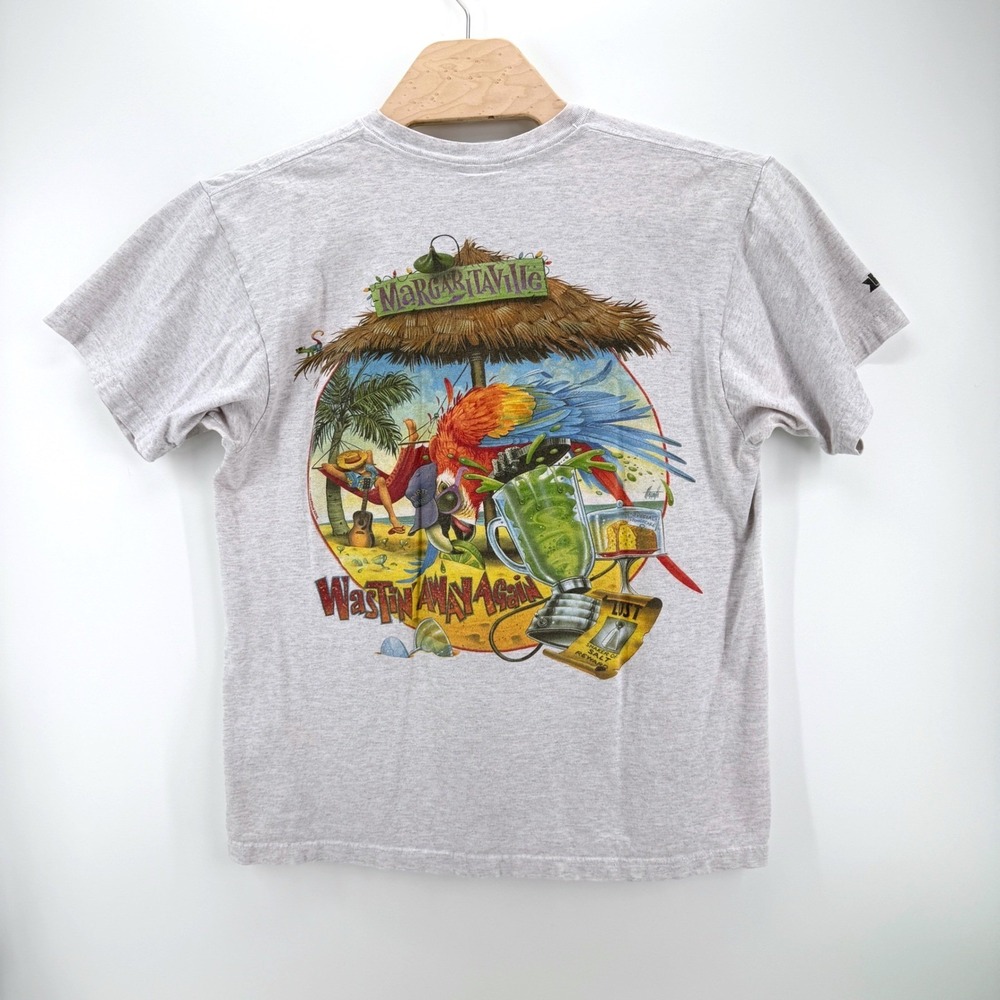 Vintage 1996 Caribbean Soul Shirt Mens XL Margaritaville Jimmy Buffett Pop Top